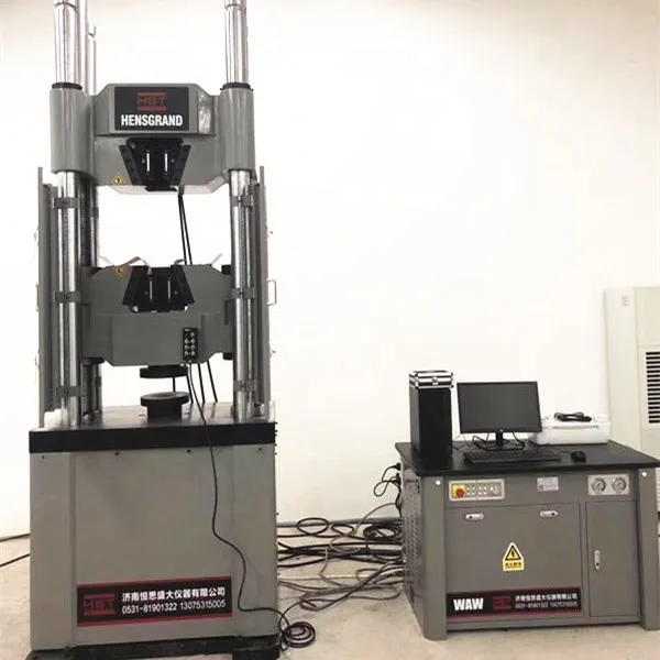 HST Wire Rope Steel Rebar Tensile Strength Testing Machine Servo Hydraulic Universal Testing Machine photo-6