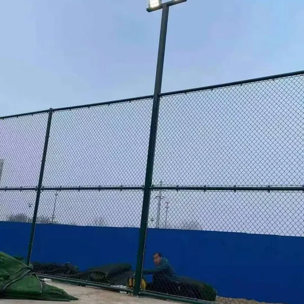 4-meter-high Tennis Court Protective Net, Customized by Youdun, With Optional Colors, Steel Wire Chain Link Isolation Fence Net photo-4