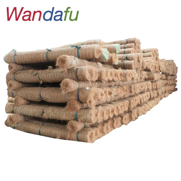 Wandafu Geotechnical Eco-friendly Coconut Silk Blanket Thermal Insulation Coconut Blanket photo-3