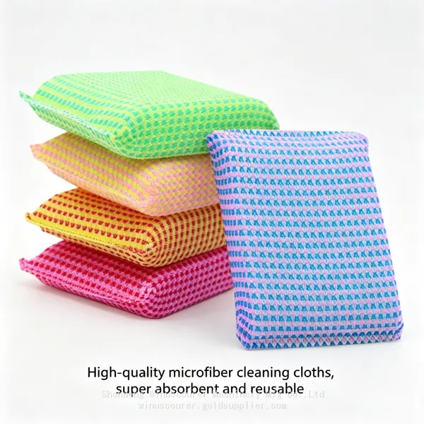 Colorful Scrubbing Pads, Reusable Dish Sponges for Kitchen, Bathroom & More photo-3