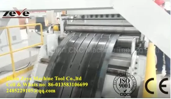 European Client Customized High Precision Thin Gauge Metal Slitting Line