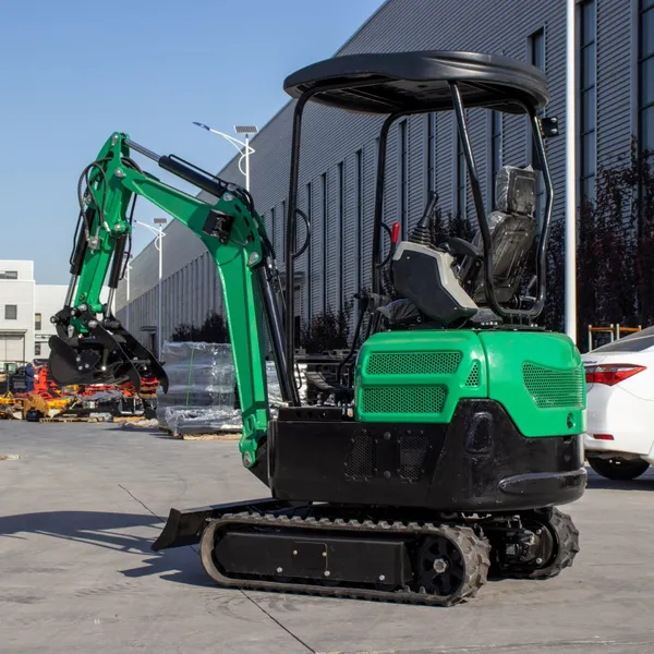 LUYUE LY-20 Minibagger 2 Ton Mini Excavator Short Tail Crawler Digger With Canopy for Construction Landscaping Farm photo-3