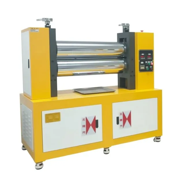 Three Roller Rubber Calender Machine/ Small Rubber Sheet Calender Price photo-3