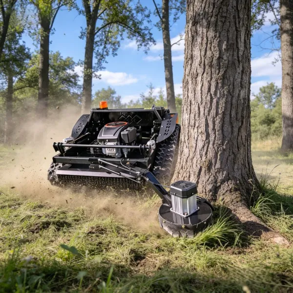 VIGORUN Inter Row Mower High-Efficiency 800mm Cut Tree Avoiding Mower Change The Snow Shovel For Rough Terrain