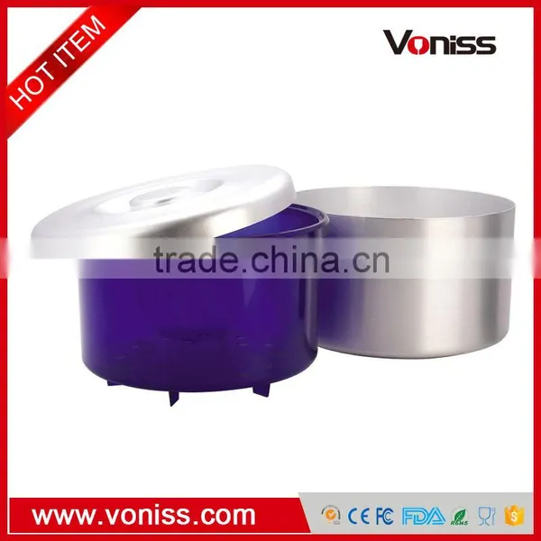 Aluminum Ice Bucket 10L With Plastic Tray, Insulated Champagne Bucket for Parties, Beer Bucket Silver photo-2