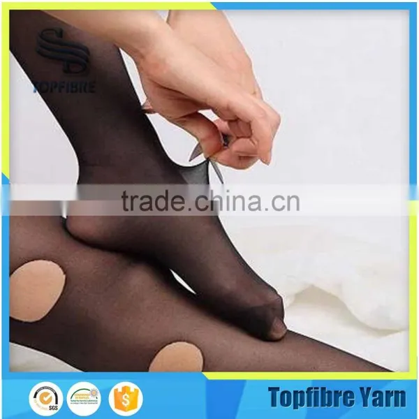 Lycra Fusion Covered Yarn With Nylon photo-3
