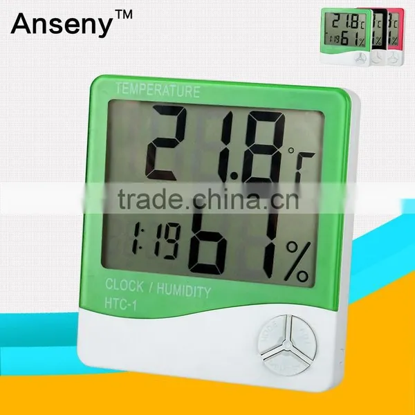 LCD Digital Thermometer Hygrometer Hygrothermograph Sensor photo-2