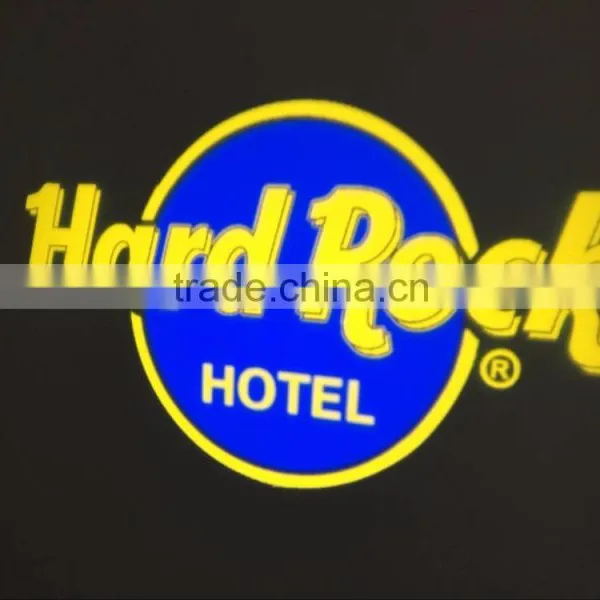 High Brightness Glass Gobo Colorful Custom Design Led Logo Projector 80w photo-5