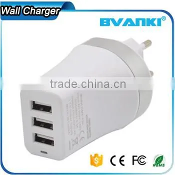 2016 Trending Products 5V 3.4A Universal 3 Usb Wall Charger for Home and Travel Charger Bulk Buy From China Supplier's Choice photo-6