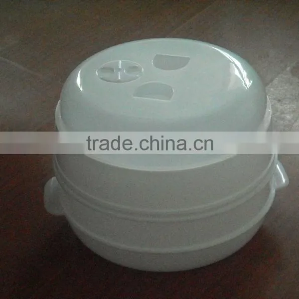 Plastic Microwave Food Steamer Microwave Bowls photo-3