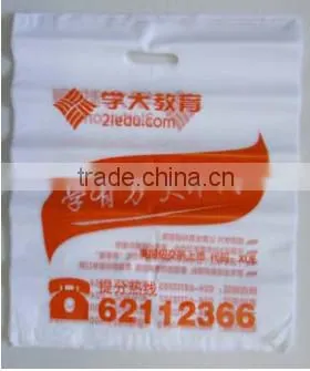 HDPE Plastic Die Cut Handle Bag for Training School