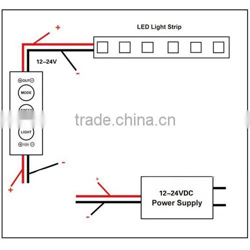 Dimmer Controller Switch Mini DC 12V 3 Key Controller For Single Color 5050 3528 5630 5730 3014 Led Strip Tape Led Lamps Light photo-5