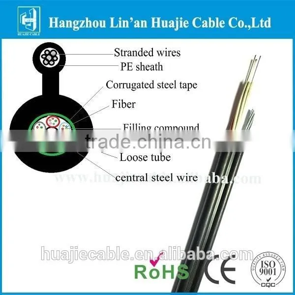 Communication Cable GYTC8S Fiber Optic Cable