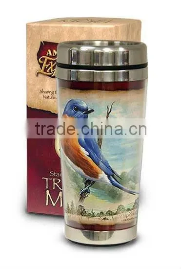 Promotional Double Wall Travel Mugs