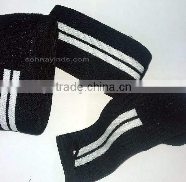 Weight Lifting Knee Wraps Bandage Strong Power Knee Wraps