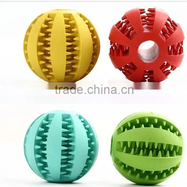 Inflatable Rubber Hard Ball for Dog