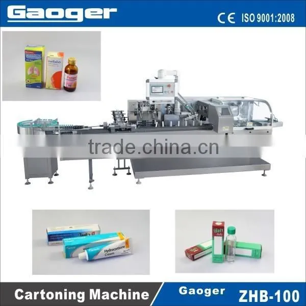 (ZHB-100) Eye Drop Automatic Cartoning Machine