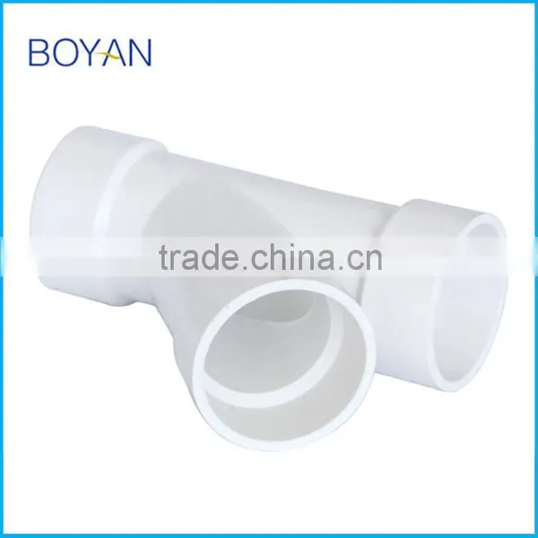 Drainage Products PVC DWV Fitting ASTM D2665 Y Tee photo-2