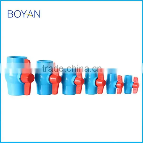 China Wholesale BOYAN TaiZhou Price Blue Thailand Plastic PVC Ball Valve Quality Choice photo-6