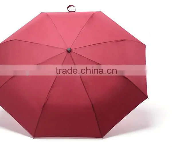 Customize Advertising 3Fold Full Auto Body Cheap Mini Outdoor Umbrella photo-3