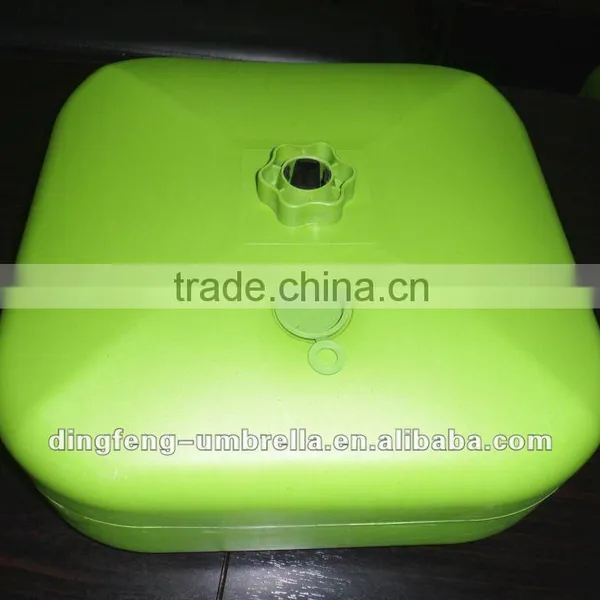 Green Plastic Water Beach Umbrella Base