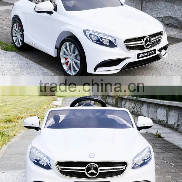 Licensed Mercedes Benz S63 Licensed Kids Electric Toy Ride on Car 12v Battery Powered photo-4