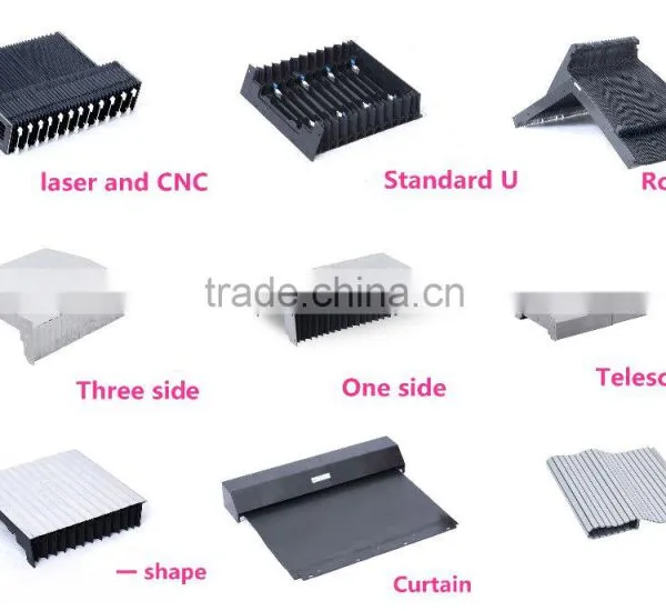 China Flexible Cnc Machine Accessary Dusty Cover Molded Bellows photo-4
