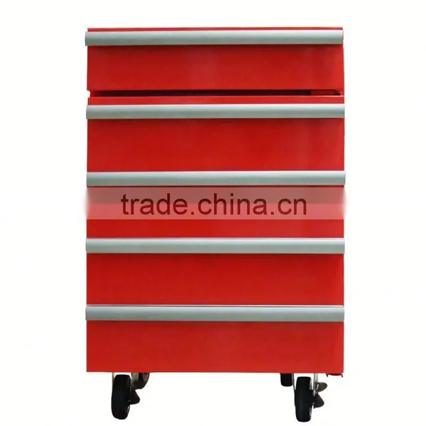 JGA Retro Style 1 Drawer 50L Mini Toolbox Refrigerator , Safe Fridge With 4 Wheels Ce Approved Display Cooler photo-2