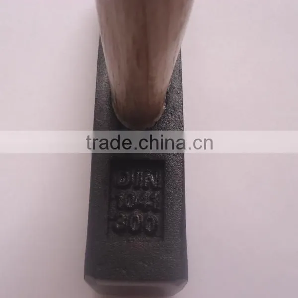 German Type Machinist Hammer With Fully Polished Handle photo-2