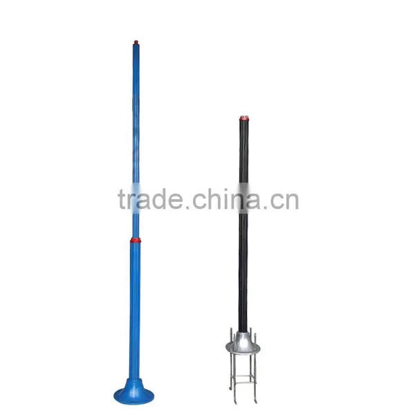 colorful light pole for soalr street light