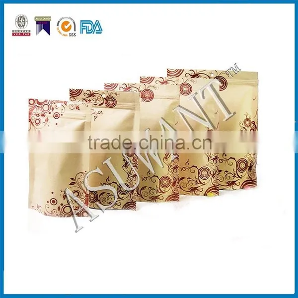 Kraft Paper Stand up Pouches for Food Packaging photo-2