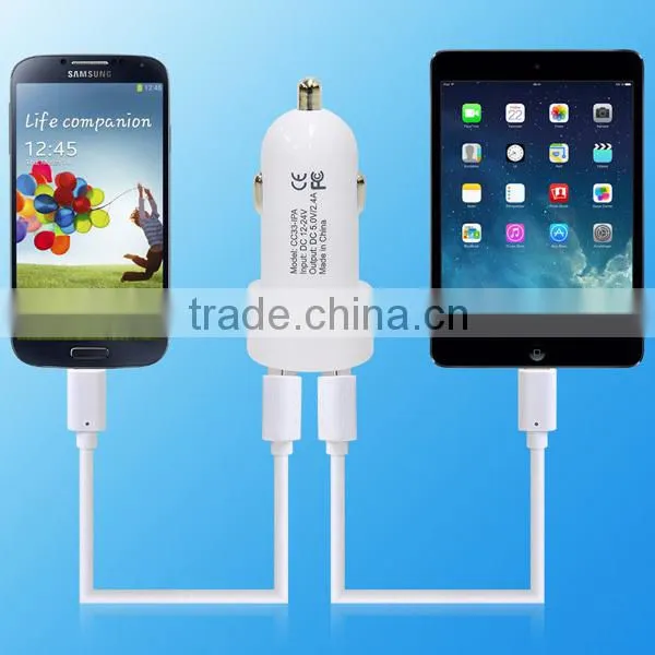 2016 Newest Model Wholesale Mobile Phone Car Charger 2 USB photo-3
