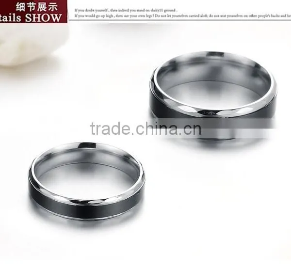 2015 Romantic Plain Design Gay Pride Engagement Rings photo-3