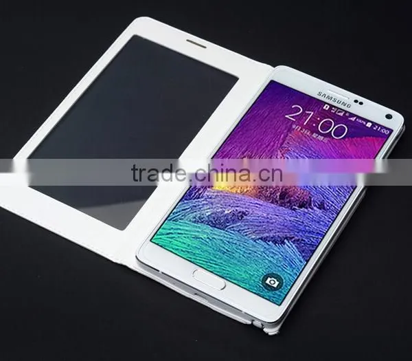 Hot Selling Full HD Smart Open Front Window View Case For Samsung photo-6