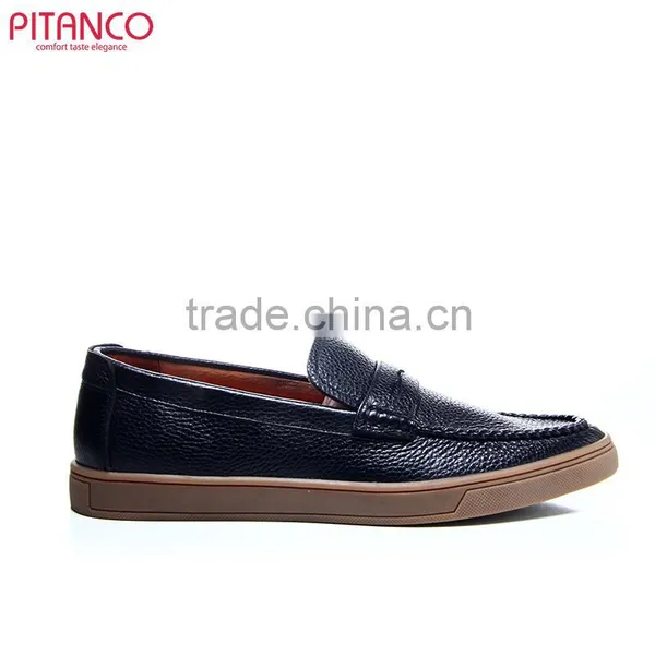 Latest Design Genuine Leather Mens Casual Leather Shoes photo-4