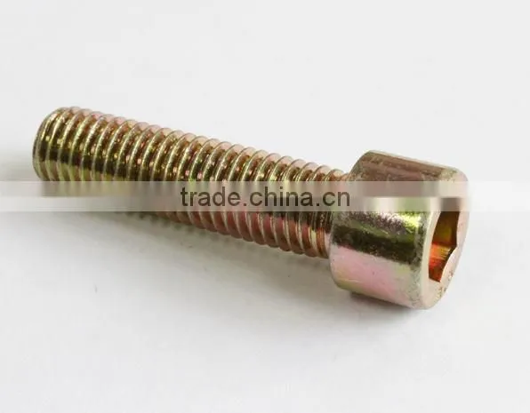 Yellow Zinc Hexagon Socket Cap Screws DIN912 photo-3