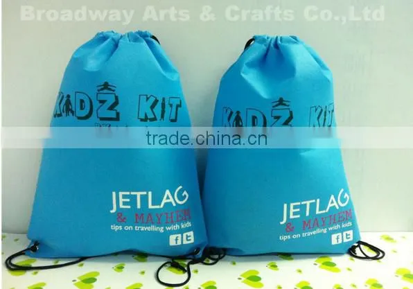 Non Woven Promotional Drawstring Shoe Bags for Shopping photo-3