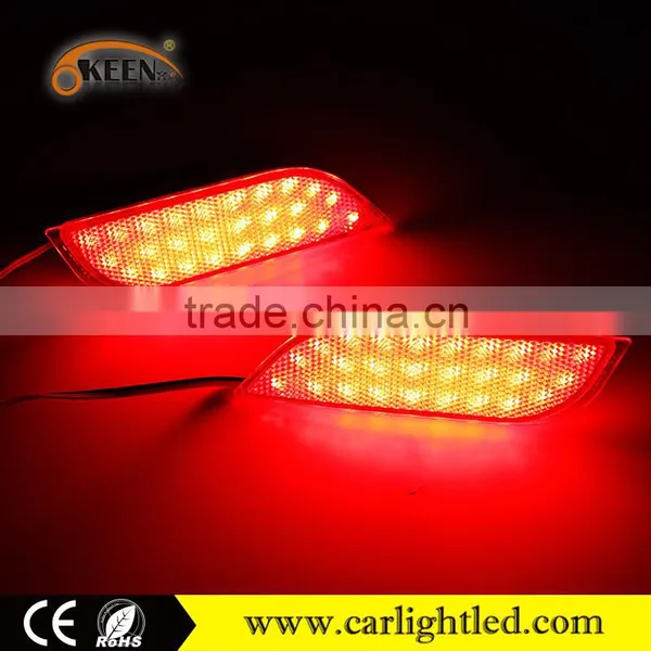 KEEN Factory Supply 12V Auto LED Rear Bumper Reflector Light For Subar u XV/Levorg/Crossover/Exiga/Impreza/Tribeca photo-2