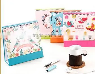 2016 Factory Supply Custom Desktop Calendar