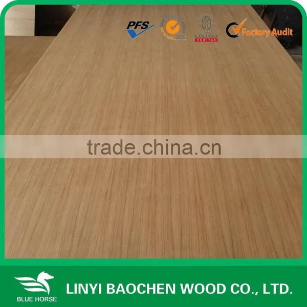 China BB/CC Grade 5.2 mm Teak Face Back Commercial Plywood Manufacturer photo-3