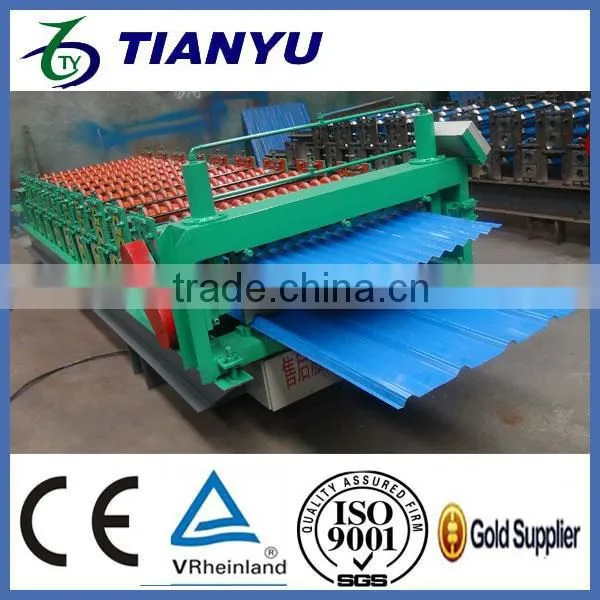 cu Double Row Both Roll Forming Machine Roller Forming Machine photo-3