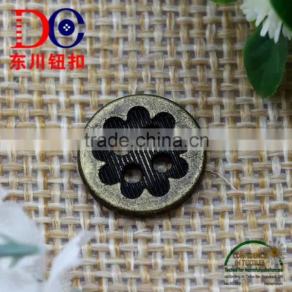Fashion Design Alloy 4 Hole Sewing Button for Shirt photo-5