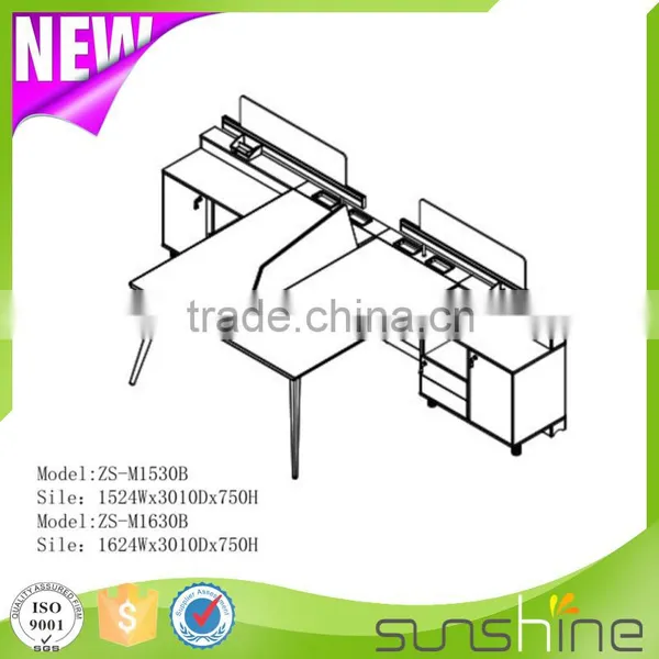 Wholesale Price Office Furniture Office Cubicles ZS-M1530B photo-6