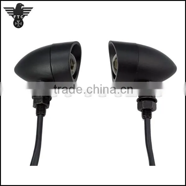 Smoke Lens LED Winker Light Motorcycle Turn Lights for Suzuki Custom photo-3
