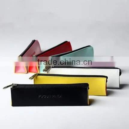 New Design Student School PU Pencil Case for Cheap Promotion photo-5