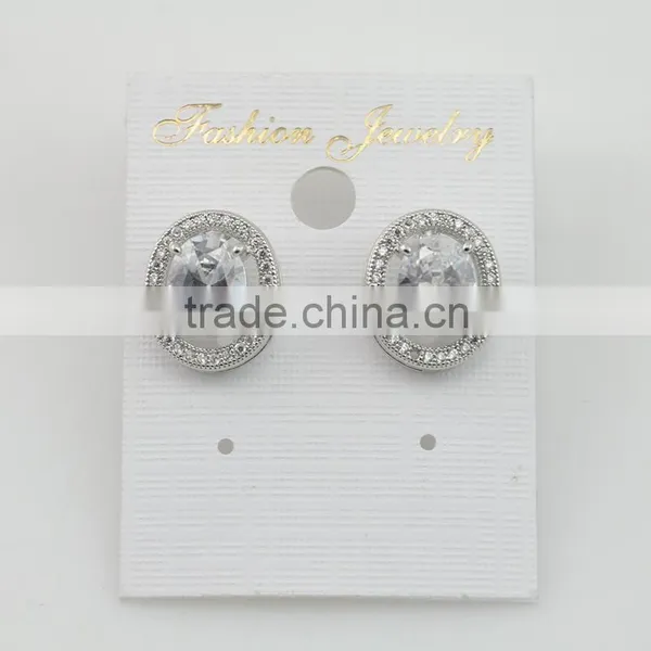 Good Quality New 2016 Trend Fashion Earrings Zircon Stud Earring Ladies Earrings Designs Pictures photo-2