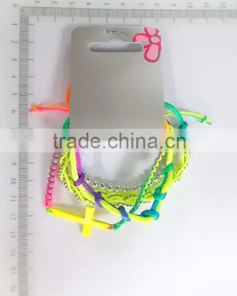 Lovely Girl Jewelry Stretched Beaded Chain & Link Bracelets photo-3