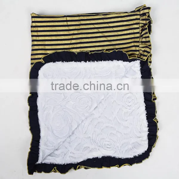 Baby Blanket Kid Knitted Polka Dots Baby Blanket Latest Wholesale Baby Cotton Blanket photo-2