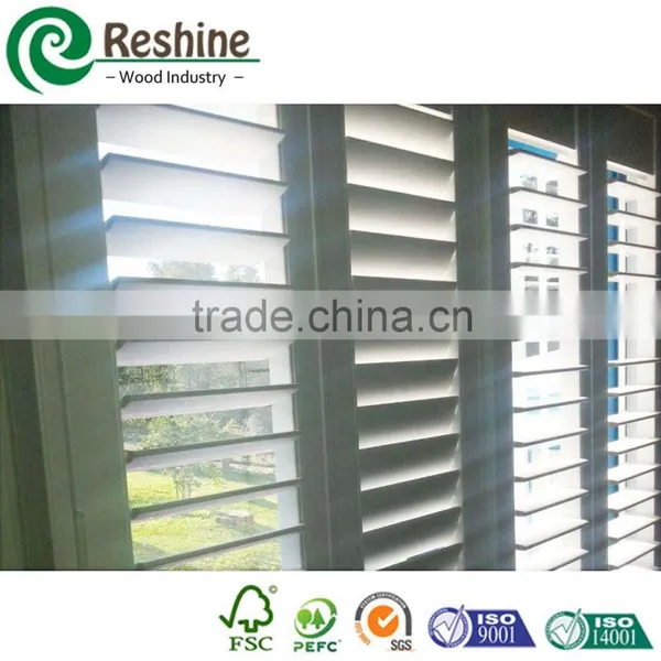 Internal White Color White PVC Full Height Shutter photo-5