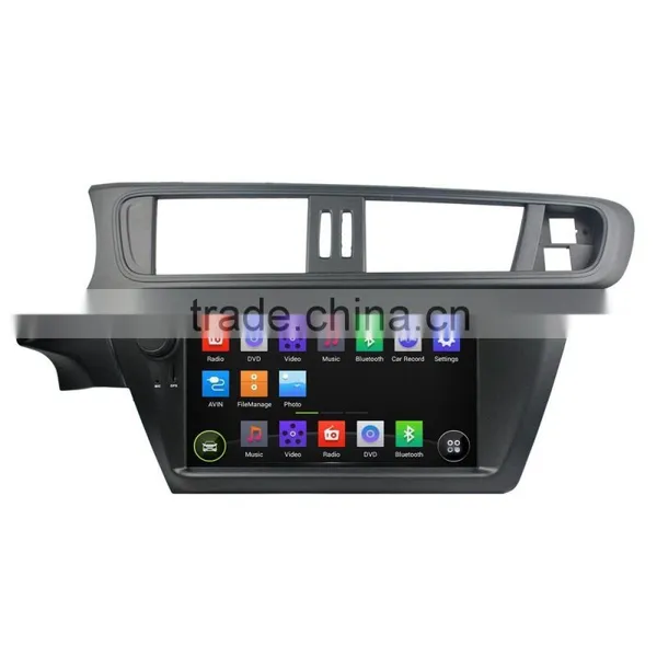Quad Core 16g Nand Flash Ram 1gb Car DVD Player For C3 With Touch Screen Built-in GPS BT Support SWC Radio photo-2